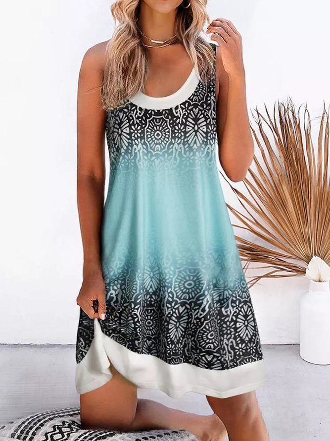 Tribal Holiday Sleeveless Dresses