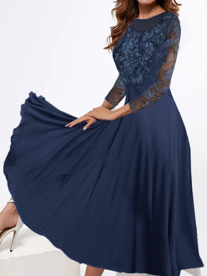 Charming Lace Mother of the Bride Groom Formal Dresses